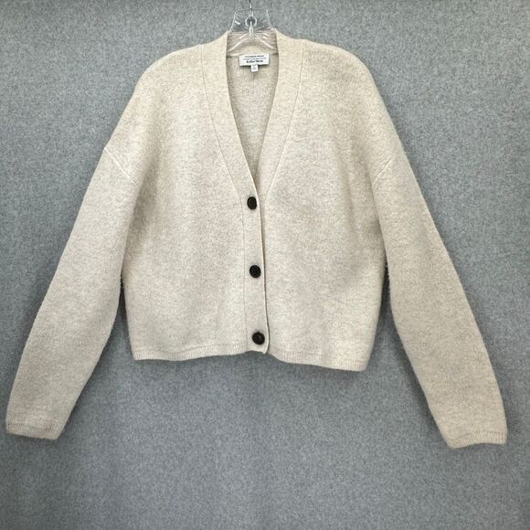 & Other Stories Sweaters - & Other Stories Boxy Wool Blend Classic Cardigan Buttons Long Sleeve Size Small